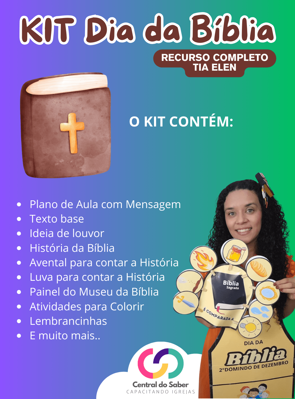 Kit dia da Bíblia